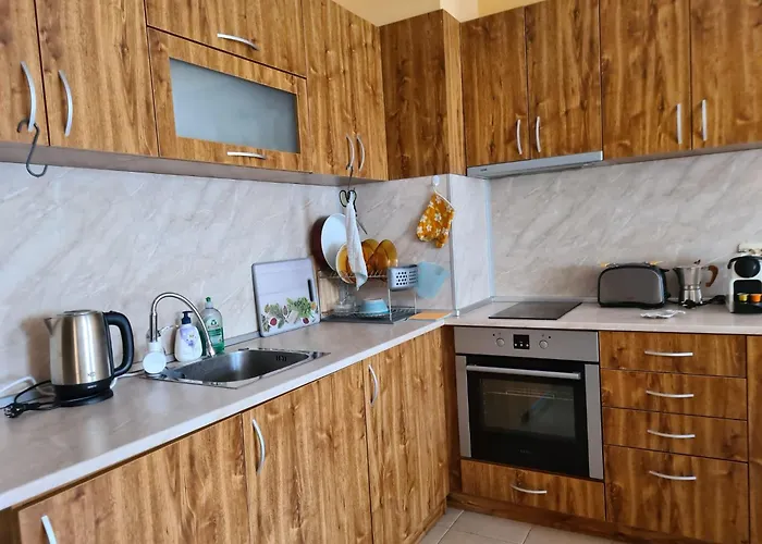 公寓 Zweizimmerwohnung Mit Bergblick 班斯科